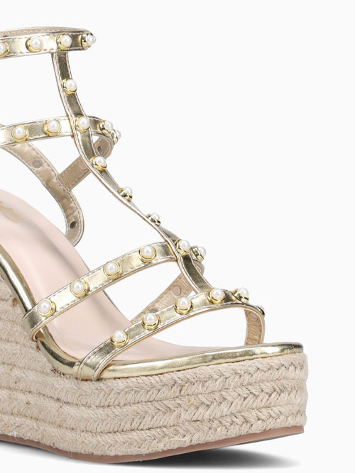 Eliza Gold Metallic Gold / 5 / M