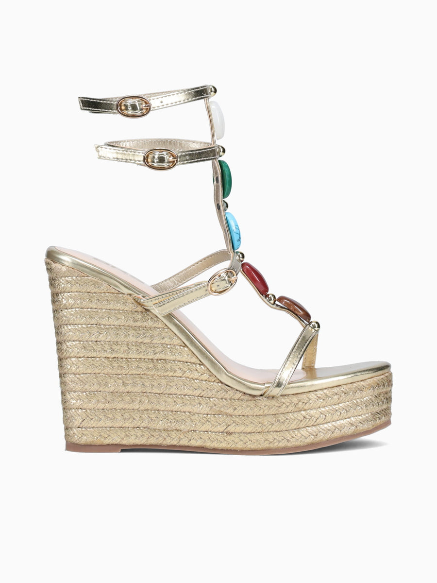 Gianvita Gold Metallic Gold / 5 / M