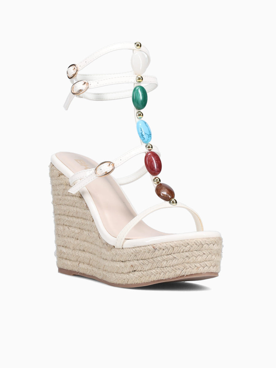 Gianvita Off White Patent Off White / 5 / M