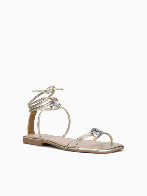 Karina Ouro Light Metallic Gold / 5 / M