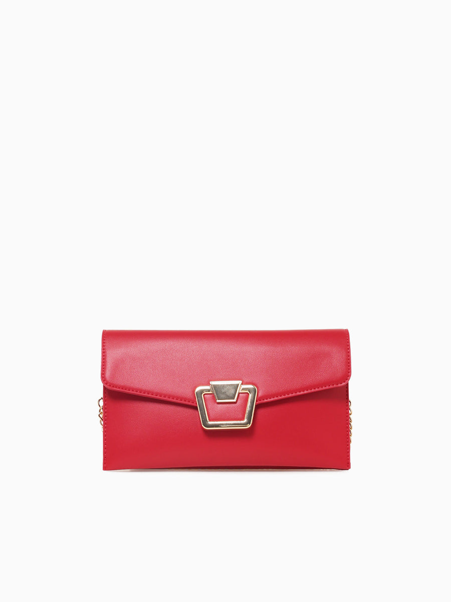 Rachel Clutch Red Red