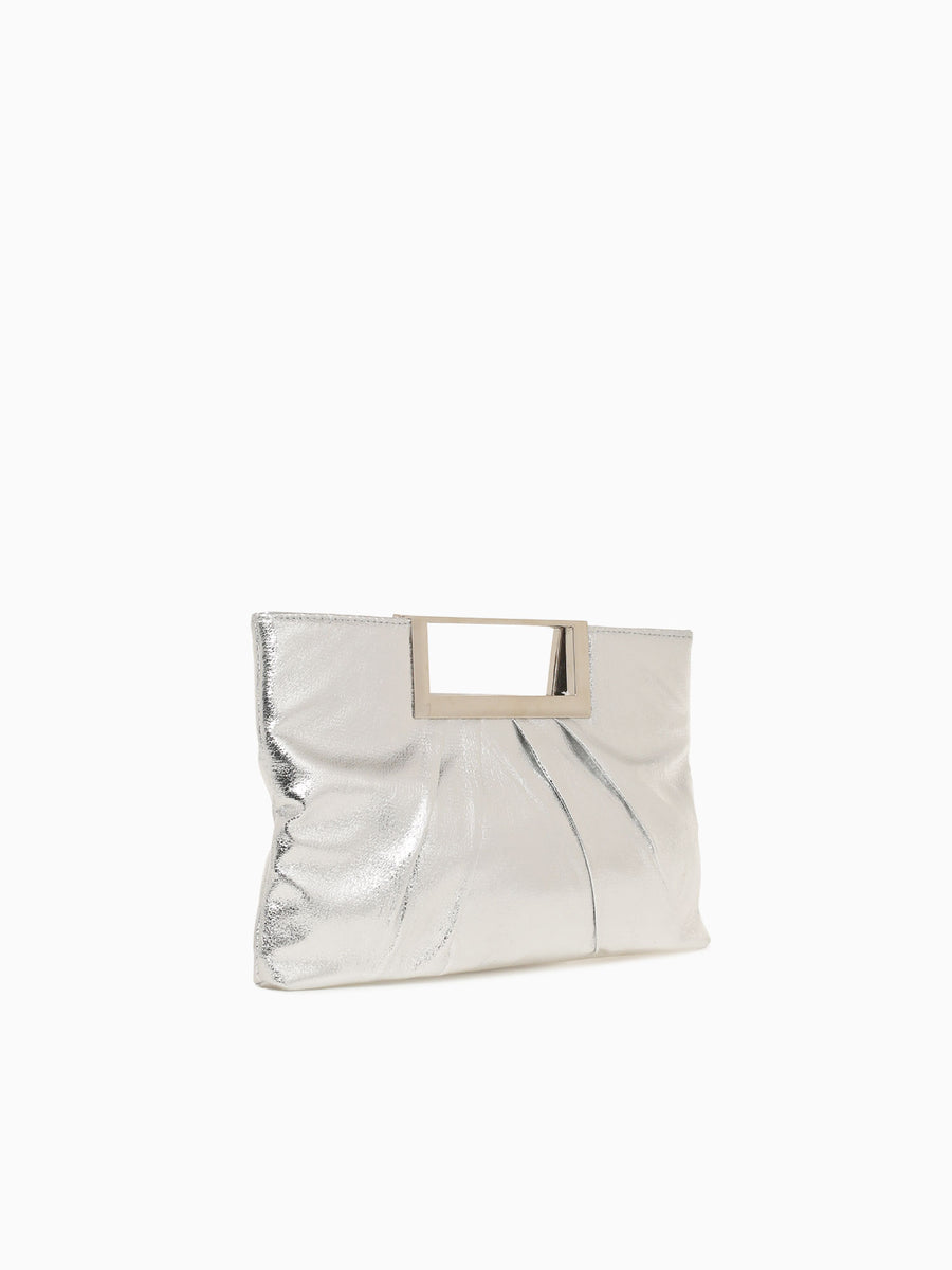 Remi Clutch Silver Silver
