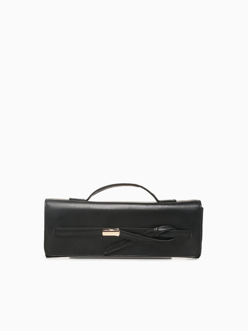 Regina Clutch Black Black