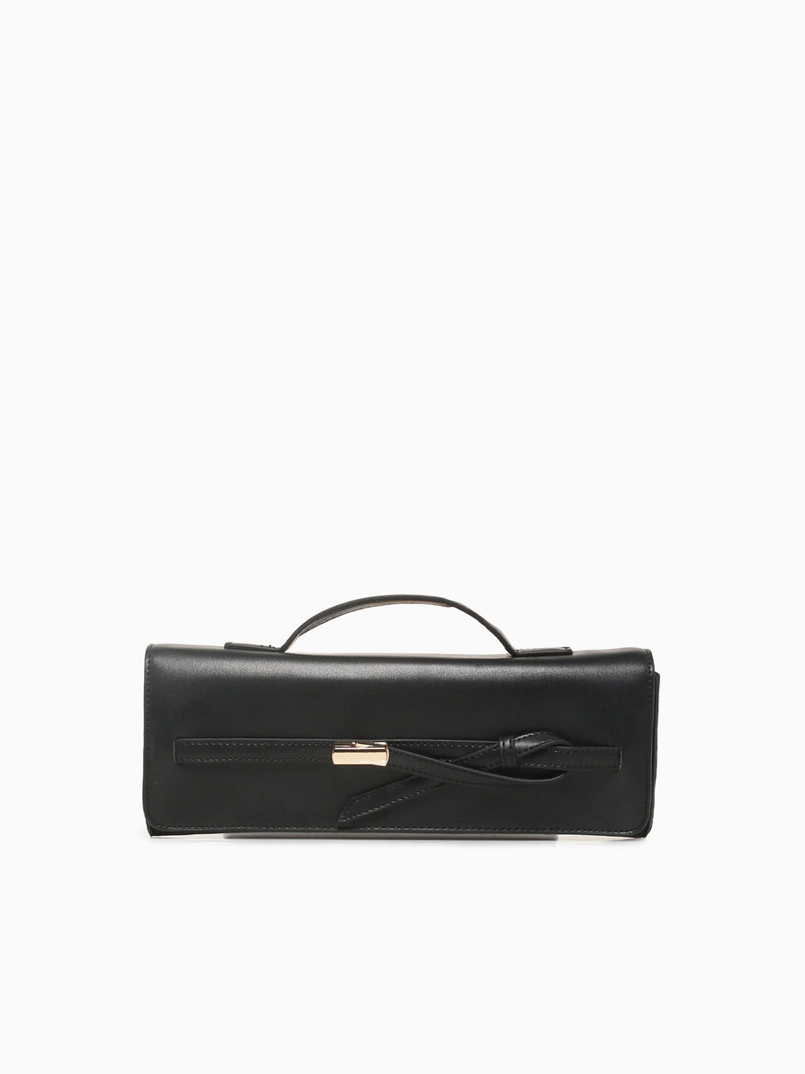 Regina Clutch Black Black