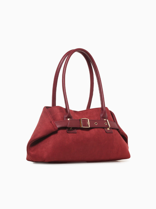 Devon Shoulder Bag Wine Wine