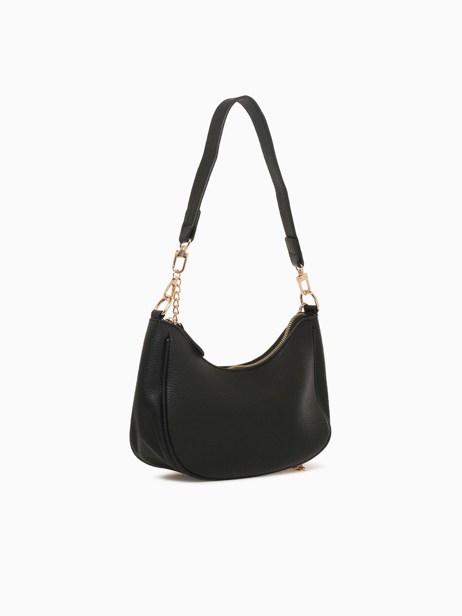 Katie Shoulder Bag Black Black