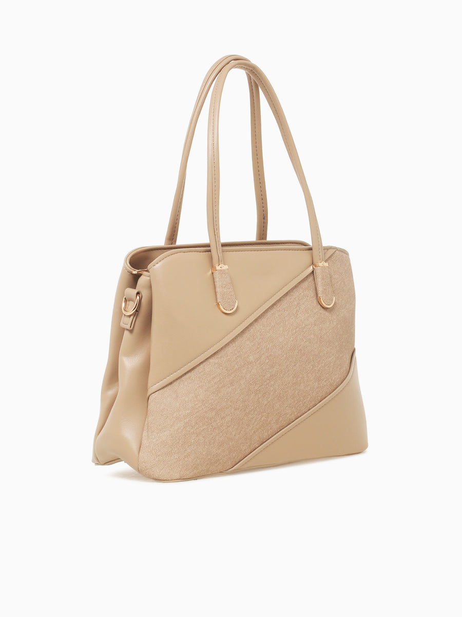Sonia Top Handle Multi Beige Beige Multi