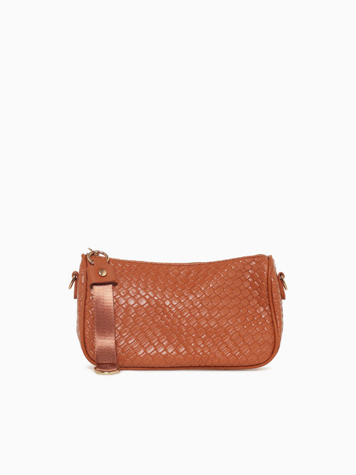 Riley Crossbody Tan Tan