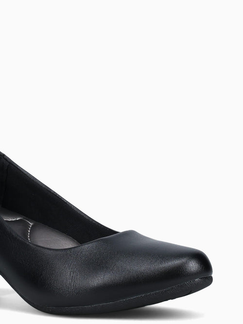 Gaddis Black Smooth Black / 5 / M