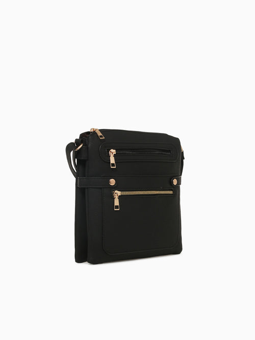Xinia Crossbody Black Black
