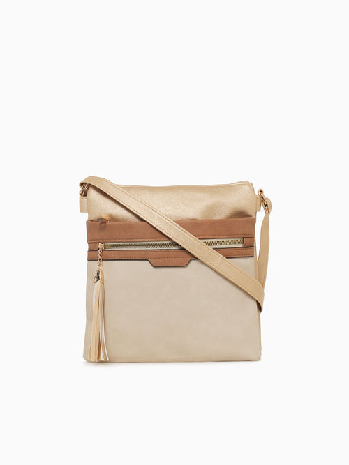 Charlotte Crossbody Gold Multi Gold