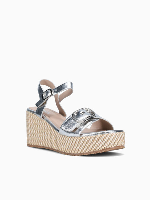 Linden Silver Metallic Silver / 5 / M