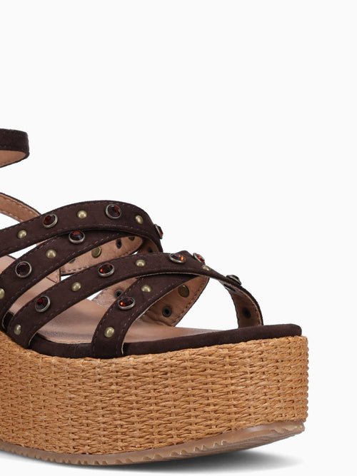 London Chocolate Suede Brown / 5 / M