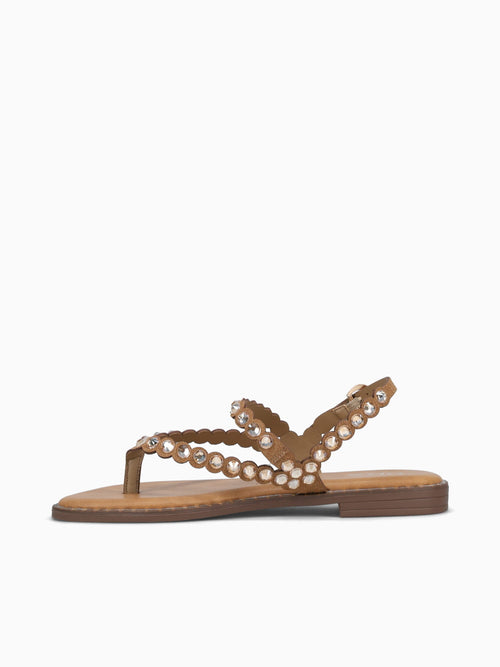 Renee Brown Textile Brown / 5 / M