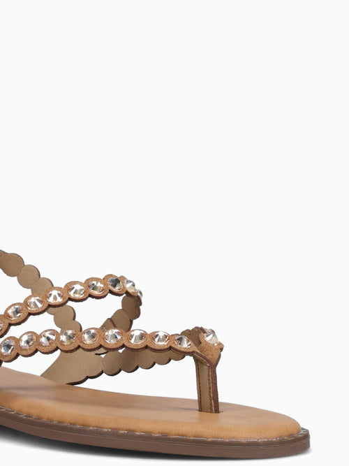 Renee Brown Textile Brown / 5 / M