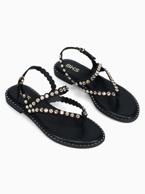 Renee Black Textile Black / 5 / M