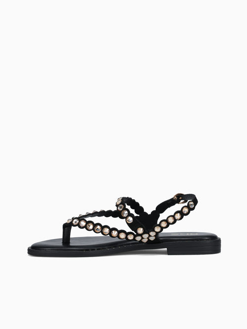 Renee Black Textile Black / 5 / M