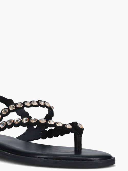 Renee Black Textile Black / 5 / M