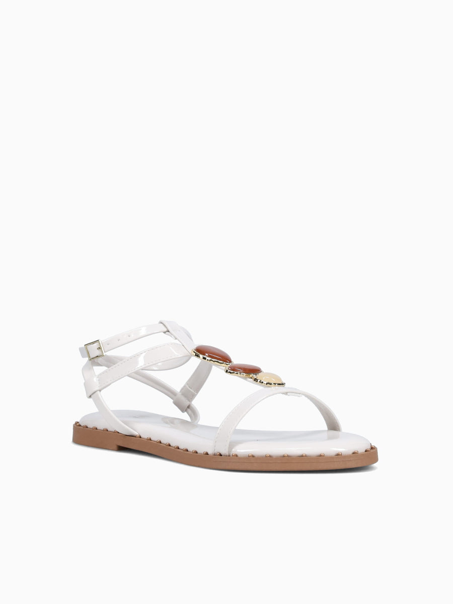 Sandy Off White Verniz Off White / 5 / M