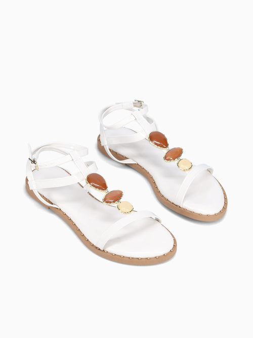 Sandy Off White Verniz Off White / 5 / M