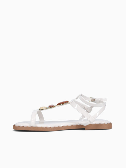 Sandy Off White Verniz Off White / 5 / M
