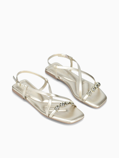 Dora Ouro Light Metallic Gold / 5 / M