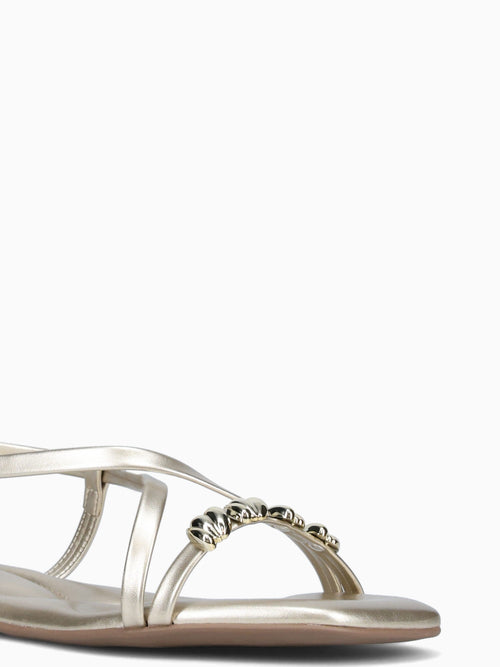 Dora Ouro Light Metallic Gold / 5 / M