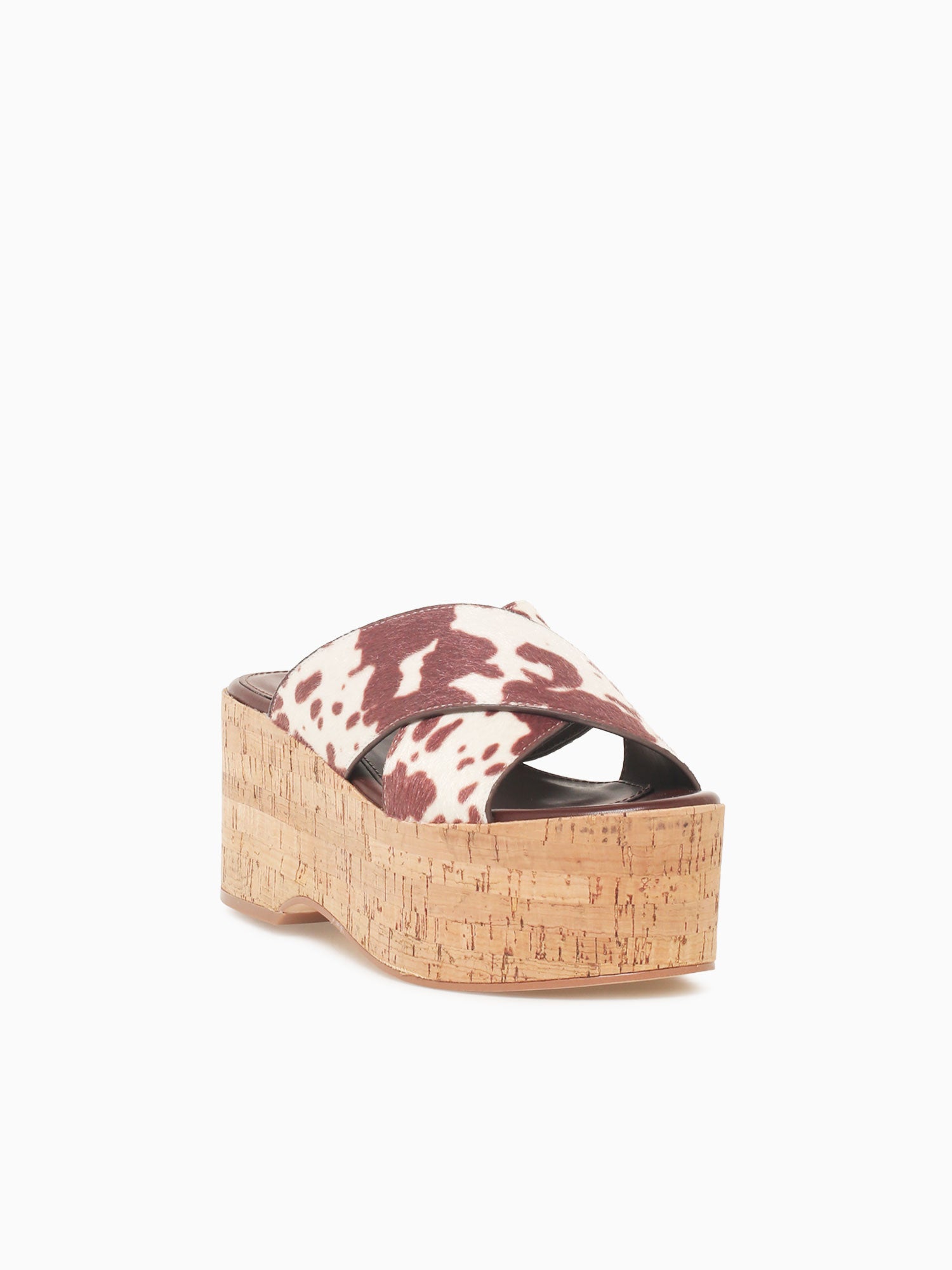 Alis Cow Print Soft Brown Multi / 5 / M