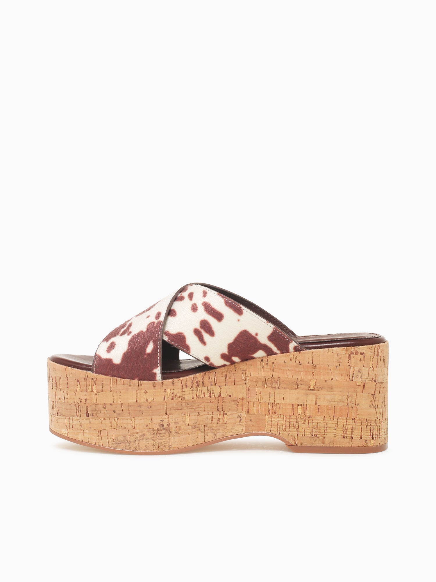 Alis Cow Print Soft Brown Multi / 5 / M