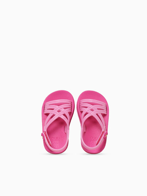 Pretty Sand Baby Bubblegum Floral Dark Pink / 5 / M