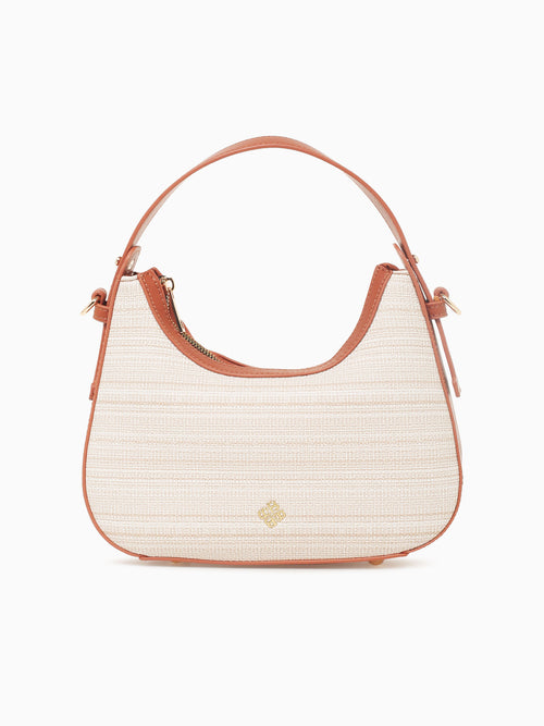 Leyla Shoulder Bag Beige Tan Beige