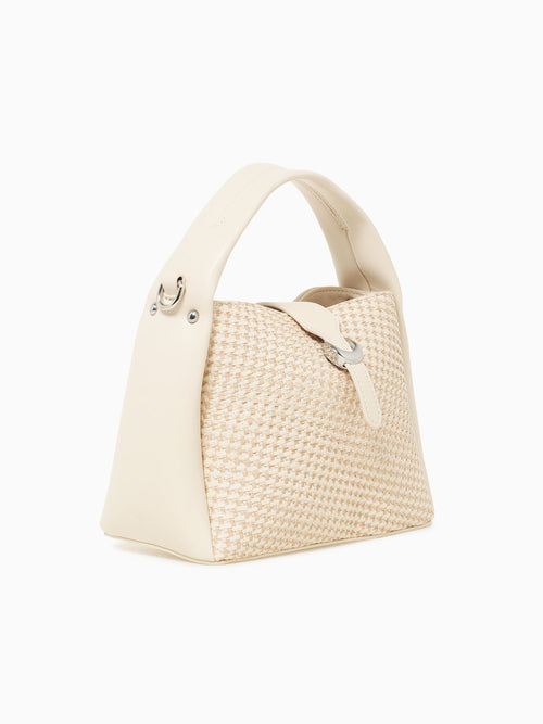 Carmen Top Handle Off White Off White
