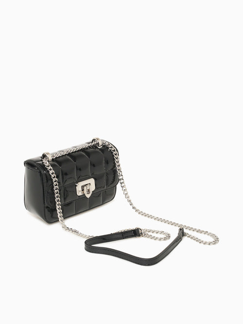 Maria Shoulder Bag Black Black