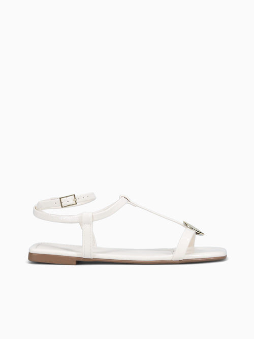 Criss Off White Verniz Molhado Off White / 5 / M
