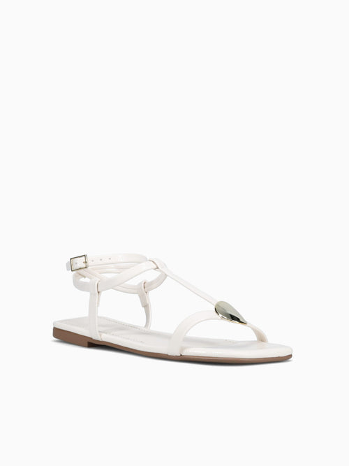 Criss Off White Verniz Molhado Off White / 5 / M