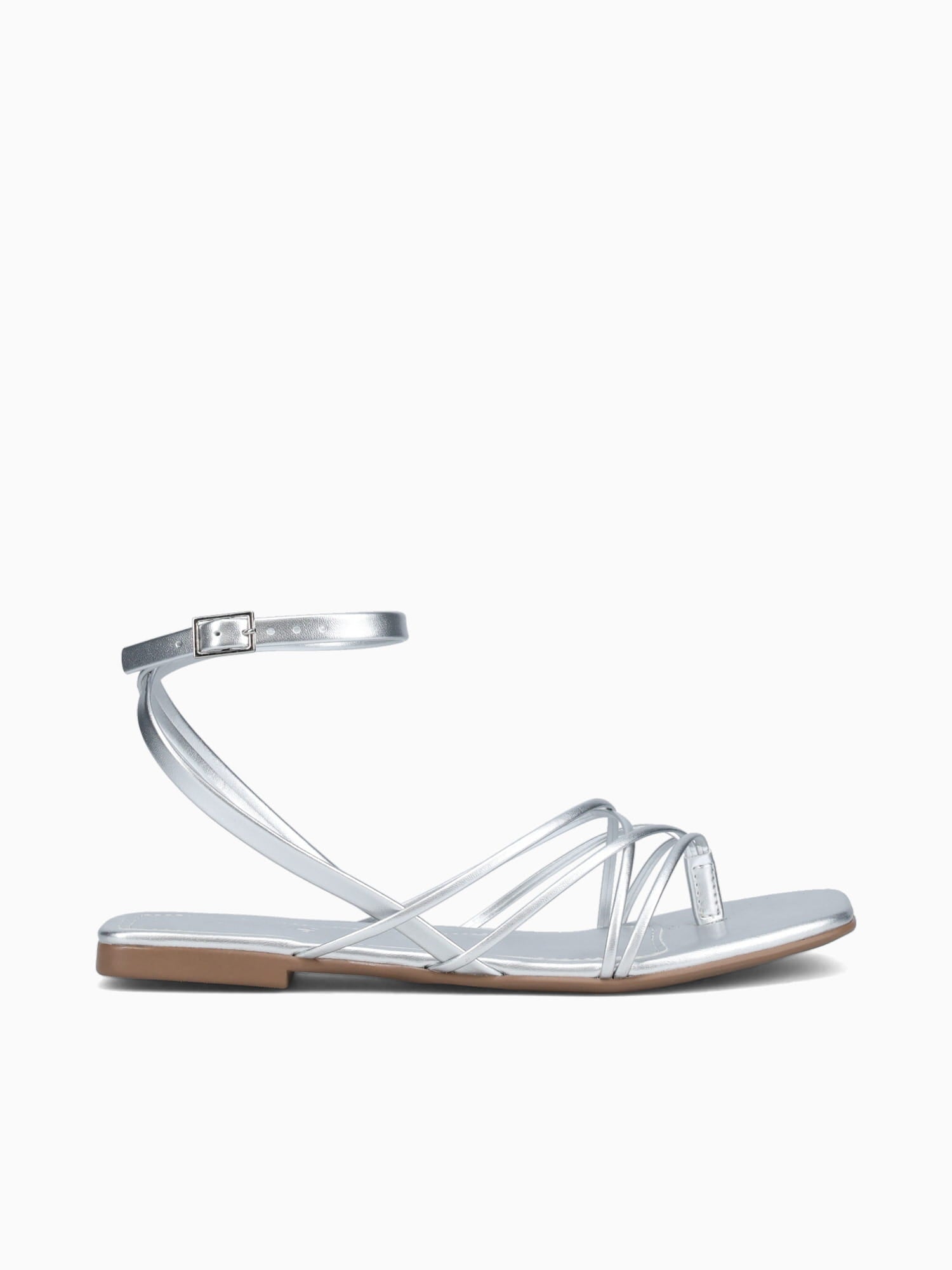 Paige Prata Metallic Silver / 5 / M