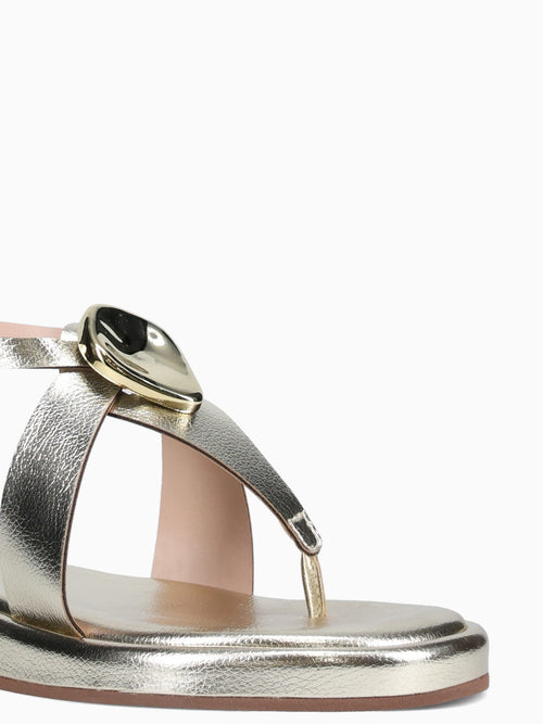 Simone Ouro Light Metallic Gold / 5 / M