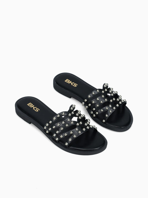 Mattie Black Smooth Black / 5 / M