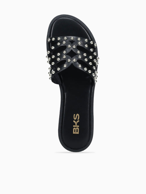 Mattie Black Smooth Black / 5 / M