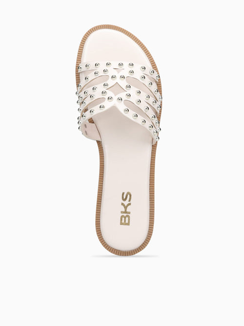 Mattie Off White Smooth Off White / 5 / M