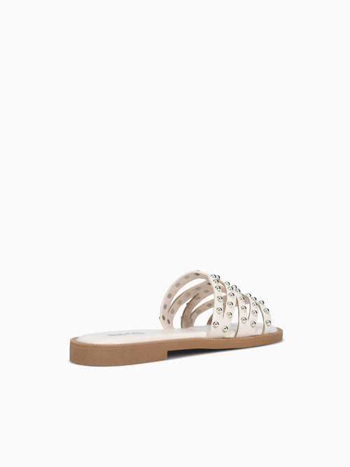 Mattie Off White Smooth Off White / 5 / M