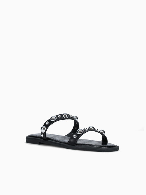 Abilene Black Croco Black / 5 / M