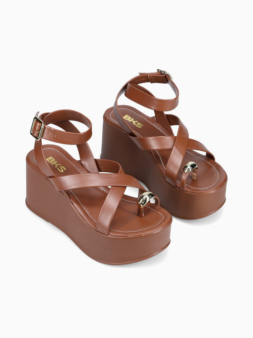 Raiza Brown Smooth Brown / 5 / M