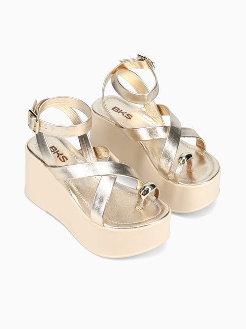 Raiza Prime Ouro Metallic Gold / 5 / M