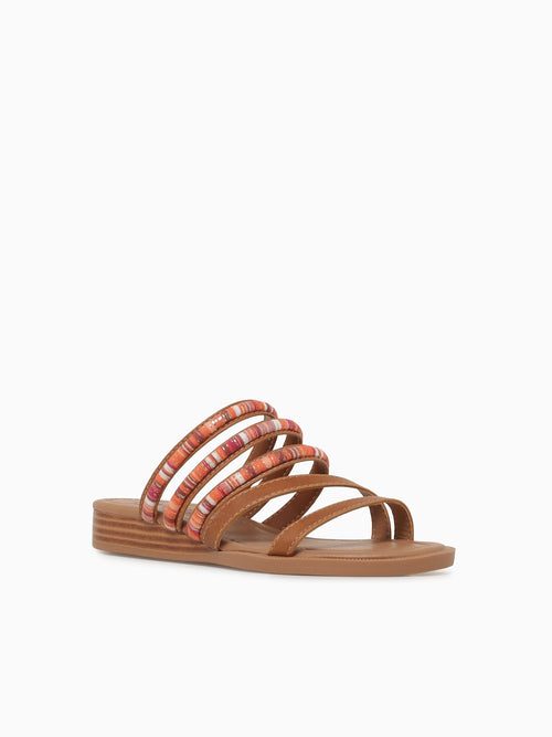 August Tan Multi Smooth Brown Multi / 5 / M
