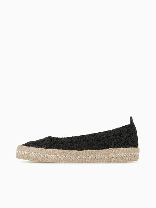 Benita Sol Black Textile Black / 5 / M