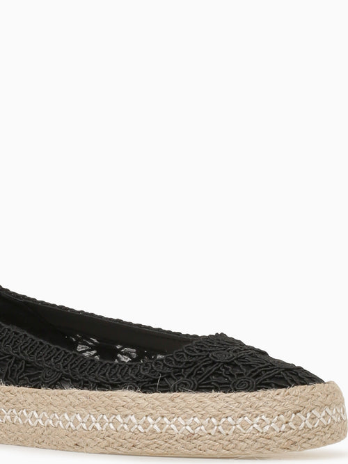 Benita Sol Black Textile Black / 5 / M