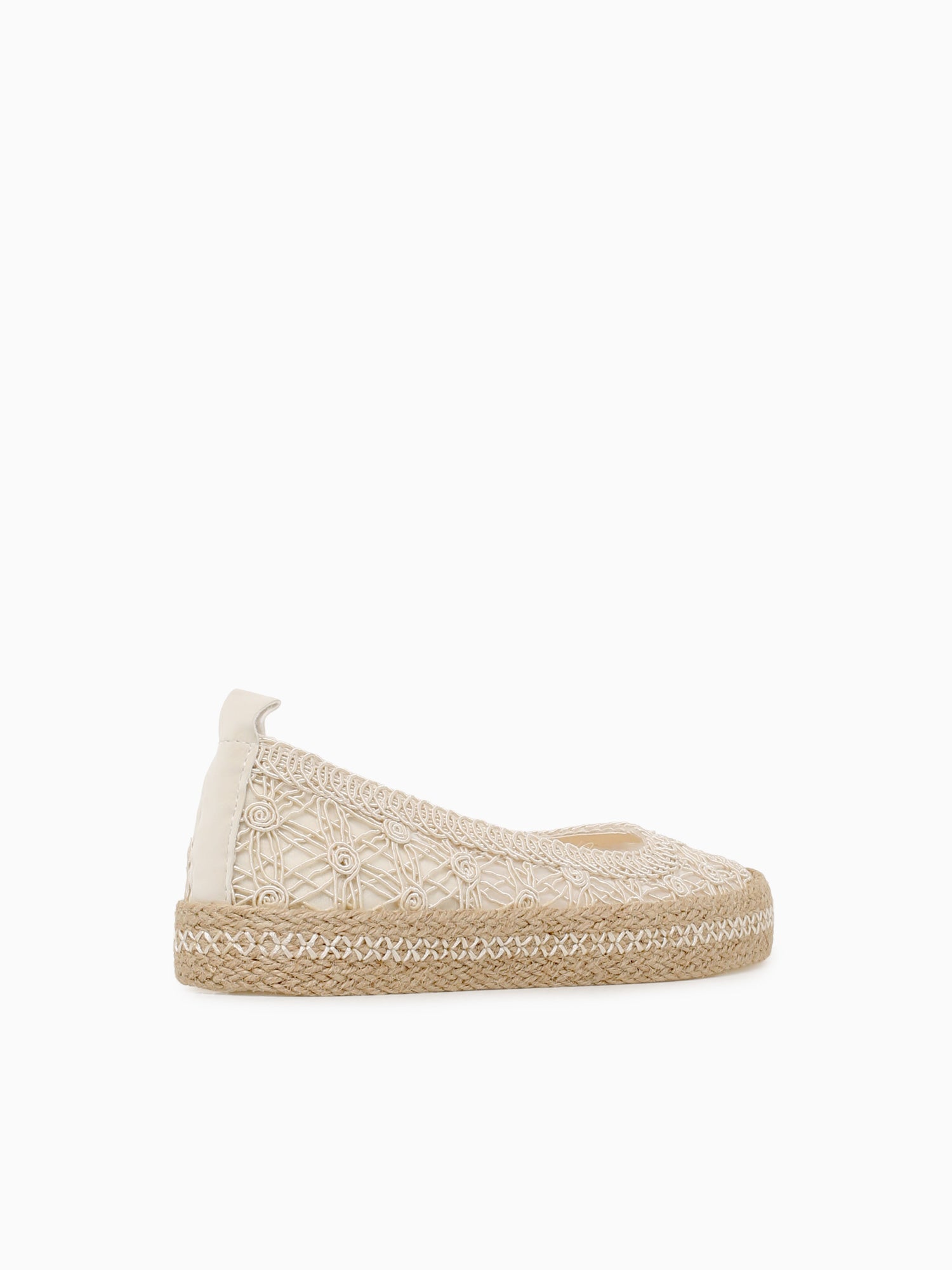 Benita Sol Cream Textile Beige / 5 / M