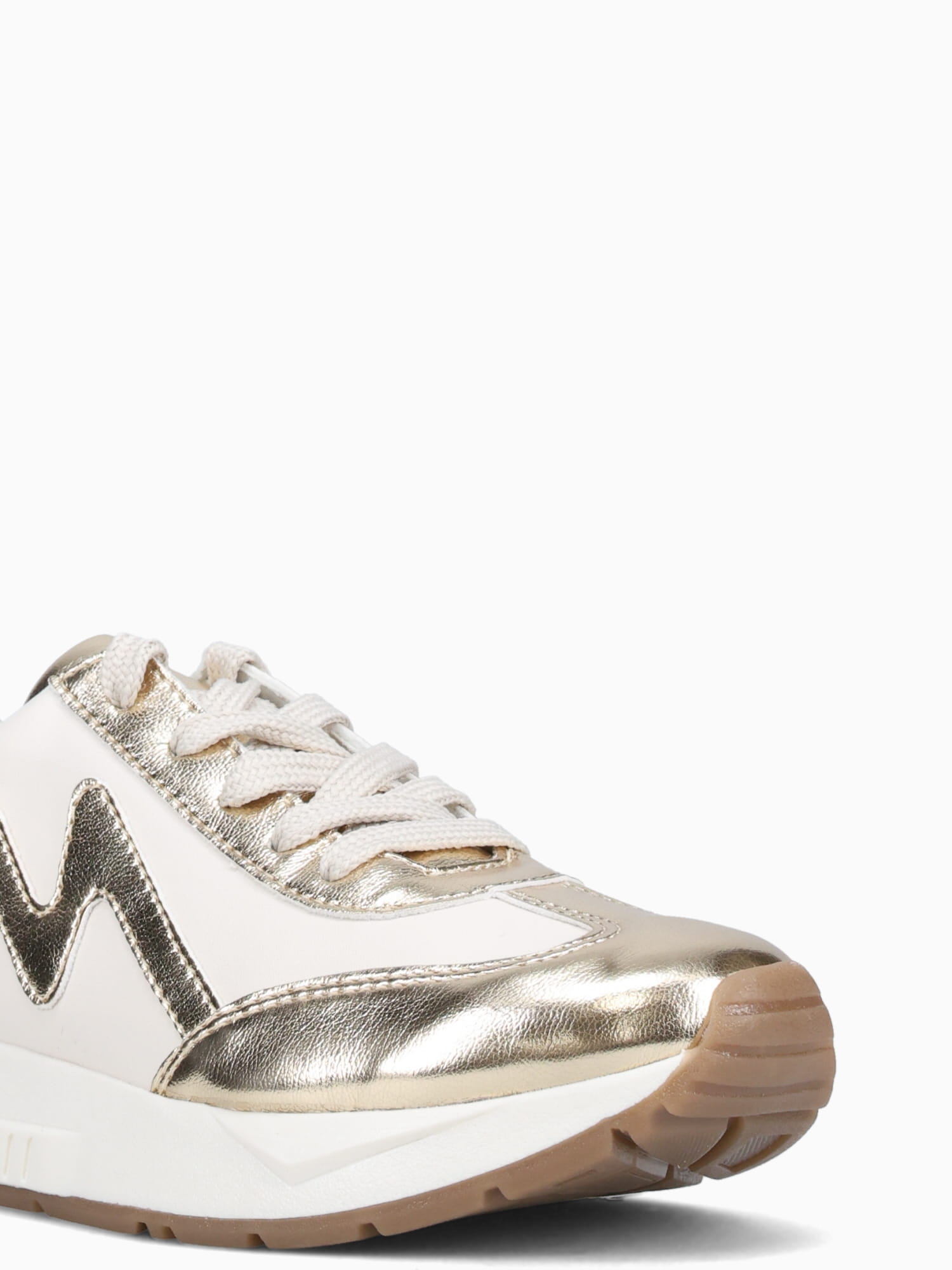 Hazel Oro Beige Cabra Corte Met. Gold / 5 / M