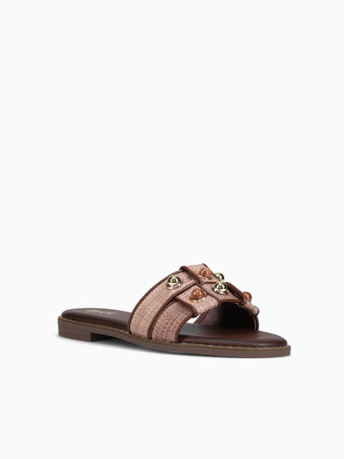 Anafi Brown Raffia Brown / 5 / M